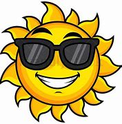 Image result for Cartoon Sun with Sunglasses