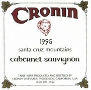 Image result for Cronin Cabernet Sauvignon