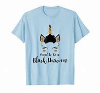 Image result for Black Unicorn T-Shirts