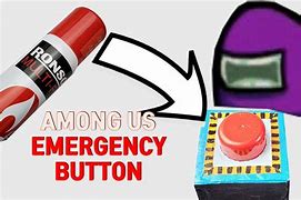Image result for Emergency Button Among Us Toy