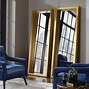 Image result for Gold Floor Mirror
