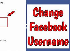 Image result for Changing Facebook Username