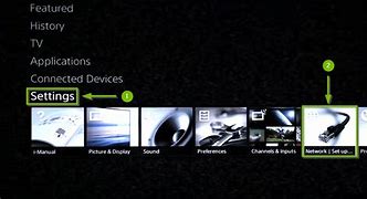 Image result for Where Is Settings of the Network On Sony TV