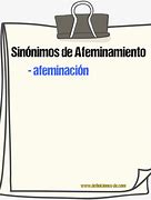 Image result for afeminamiento