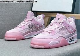 Image result for Air Jordan 4 Pink Pastel