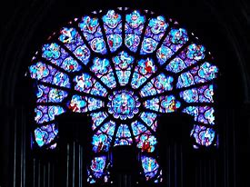 Image result for Notre Dame Blue Rose Window