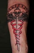 Image result for Health Symbol Tattoo