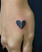 Image result for Broken Heart Finger Tattoo