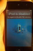 Image result for iPod Disabled