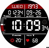 Image result for Digital Clock Skin Android Free for Optimus Prime 2