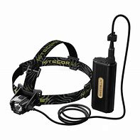 Image result for Headlamp with External Battery Pack