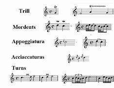 Image result for Melodic Ornaments in Music