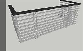 Image result for External Metal Railing 3D Warehouse