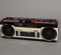 Image result for Sanyo Radio Cassette Recorder