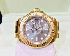 Image result for Rolex Yacht master Solid Gold