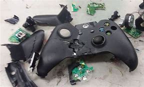 Image result for Destroyed Xbox One Controller