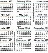 Image result for September 1993 Calendar