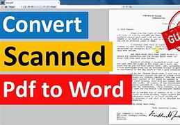 Image result for Convert Scanned PDF to Word