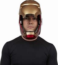 Image result for Iron Man Helmet with Layer Line
