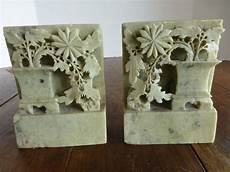 carving soapstone antique carved soapstone bookends from historique carving soapstone antique carved soapstone bookends from historique