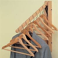 Image result for Folding Wood Clothes Hanger