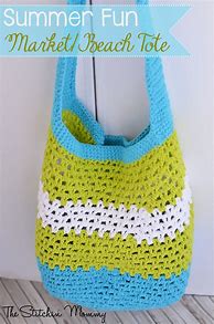 Image result for Crochet Summer Market Bag
