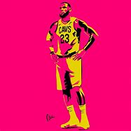 Image result for NBA LeBron Poster