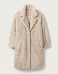 Image result for White Long Faux Fur Coat