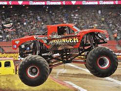 Image result for Monster Truck with Gun