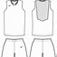 Image result for White Basketball Jersey Template