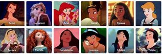 Image result for Disney Princess in Order