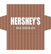 Image result for Chocolate Bar Box Outline