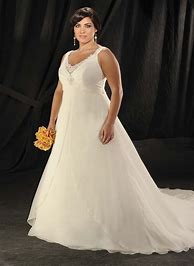 Image result for Long Plus Size Wedding Dresses