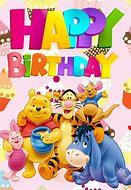 Image result for Happy Birthday Pooh Bear