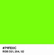 Image result for Colore Verde Fluo