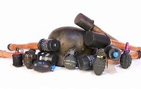 Image result for M67 Grenade Stowed in Carrier