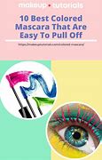 Image result for Colored Mascara