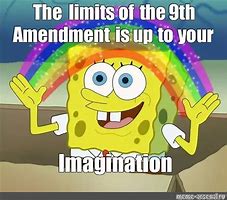 Image result for Amendment 9 Meme