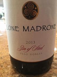 Image result for Lone Madrone Zinfandel Zin Steel Osgood Family Paso Robles