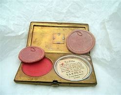 Image result for Vintage Rectangle Makeup Compact