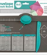Image result for Envelope Punch Board Box Chart