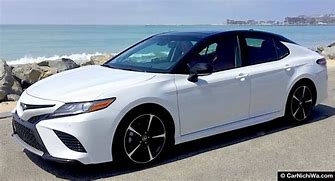 Image result for 2018 Toyota Camry Sport White with Black Roof