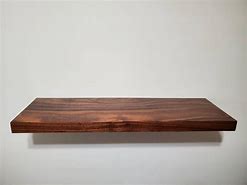 Image result for Dark Wood Floating Shelf