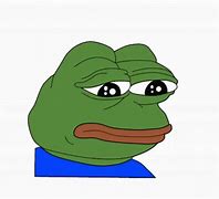 Image result for Pepe Sad GIF No Background