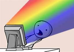 Image result for Android iPhone Rainbow Meme
