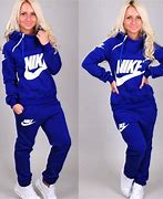 Image result for Blue Nike Women Tracksuit
