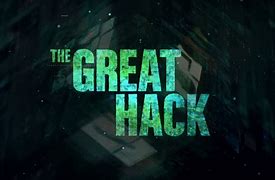 Image result for The Great Hack Poster