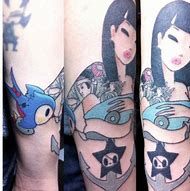Image result for Tokidoki Bird Tattoo