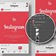 Image result for Instagram Post Mockup Template Design