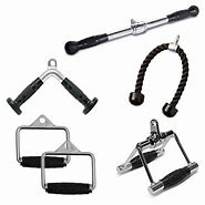 Image result for Cable Machine Attachments Set